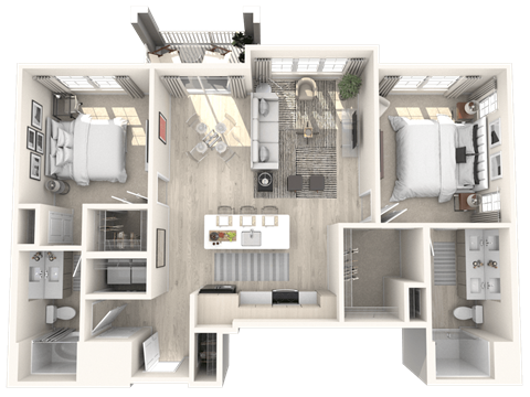 Unit C7 at Altis Grand Lake Willis, Orlando, Florida